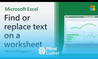 How to find or replace text and numbers on a Excel worksheet Microsoft