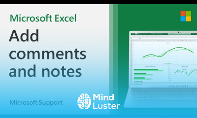 How to add comments and notes in Excel Microsoft