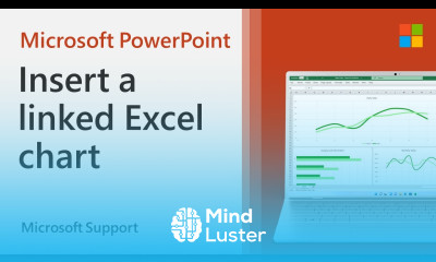 Insert a link to Excel in a PowerPoint PPT Microsoft