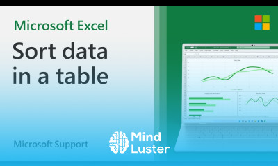 How to sort data in Excel Microsoft