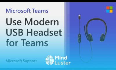 How to use Microsoft Modern USB Headset with Teams Microsoft