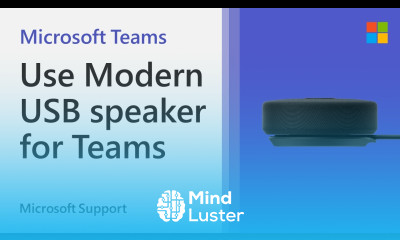 How to use Microsoft Modern USB C Speaker with Teams Microsoft
