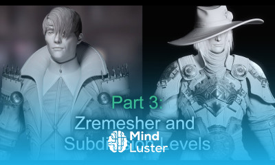 Part 3 Subdivision Levels and Zremesher Zbrush For Beginners Tutorial Series