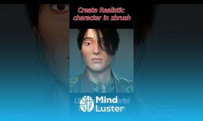 Create a Hyper Realistic character in Zbrush maya and substance painter