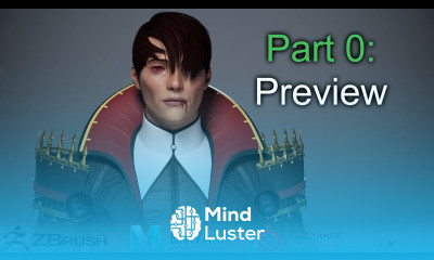 Part 0 Vampire 3d character in 15 minutes in maya zbrush and substance painter