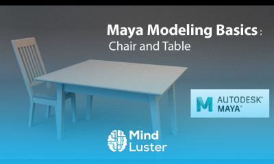 Maya Modeling Basics Part 6 Completing the Chair Frame