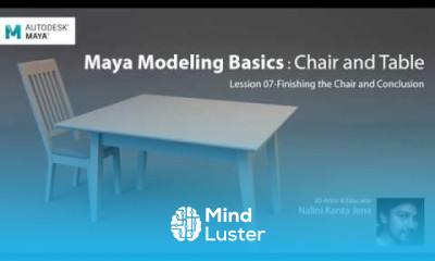 Maya Modeling Basics Part 7 Finishing the Chair and Conclusion