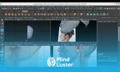 09 Modeling the neck in Maya