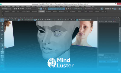 13 Detailing the nose in Maya