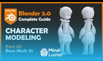 03 Blender 3 0 Character Modeling Tutorial Base Mesh Modeling 1 2022