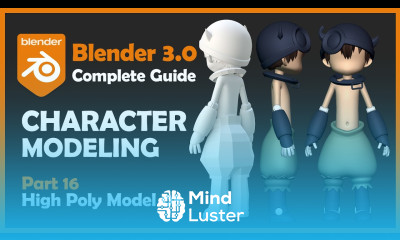 16 Blender 3 0 Character Modeling Tutorial High Poly Modeling 8 2022