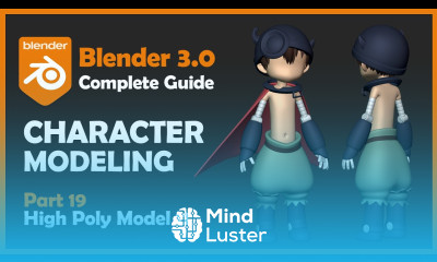 19 Blender 3 0 Character Modeling Tutorial High Poly Modeling 11 2022