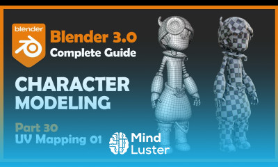 30 Blender 3 0 Character Modeling Tutorial UV Mapping 01 2022