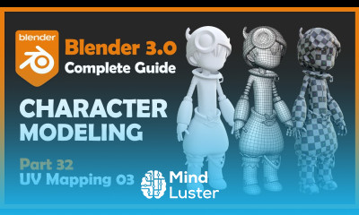 32 Blender 3 0 Character Modeling Tutorial UV Mapping 03 2022