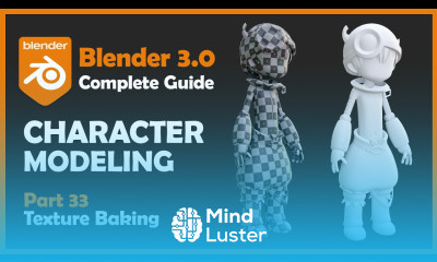 33 Blender 3 0 Character Modeling Tutorial Texture Baking 2022