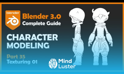 35 Blender 3 0 Character Modeling Tutorial Texturing 01 2022