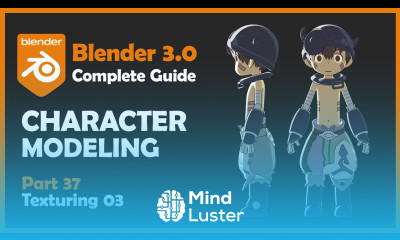 37 Blender 3 0 Character Modeling Tutorial Texturing 03 2022