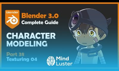 38 Blender 3 0 Character Modeling Tutorial Texturing 04 2022