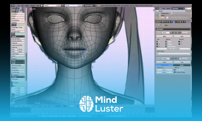 Part 12 24 Blender anime character modeling tutorial shoulders and neck