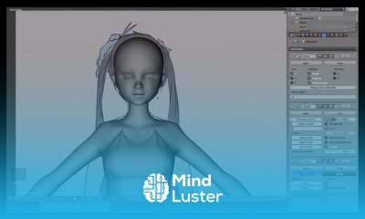 Part 17 24 Blender anime character modeling tutorial Cloth Details