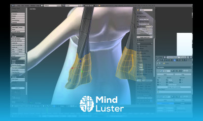 Part 21 24 Blender anime character modeling tutorial Hair