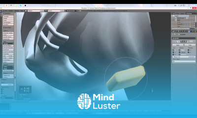 Part 12 40 Anime Character 3D Modeling Tutorial II Hair side