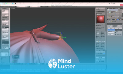 Part 16 40 Anime Character 3D Modeling Tutorial II Finishing Hair