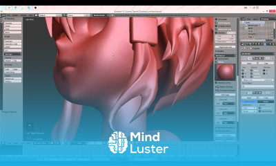Part 17 40 Anime Character 3D Modeling Tutorial II Neck and Ear