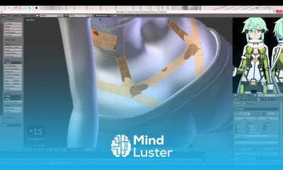 Part 29 40 Anime Character 3D Modeling Tutorial II Cloth