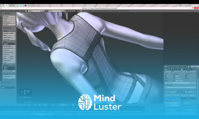 Part 32 40 Anime Character 3D Modeling Tutorial II Cloth