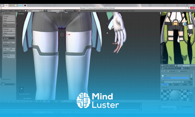 Part 34 40 Anime Character 3D Modeling Tutorial II Pants