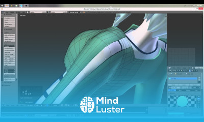 Part 35 40 Anime Character 3D Modeling Tutorial II Coat