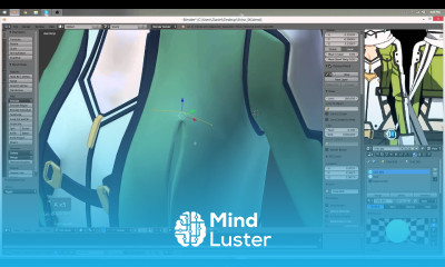 Part 37 40 Anime Character 3D Modeling Tutorial II Coat