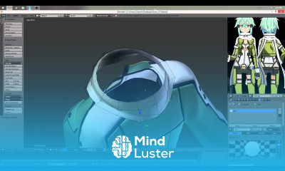 Part 38 40 Anime Character 3D Modeling Tutorial II Scarf