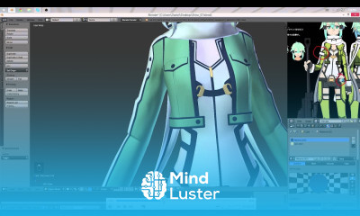 Part 39 40 Anime Character 3D Modeling Tutorial II Assecoires