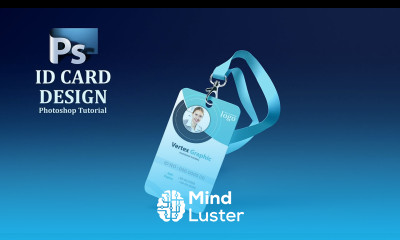 Company Id Card Design in Photoshop Cc Employe Id Card Design Vertex Graphic