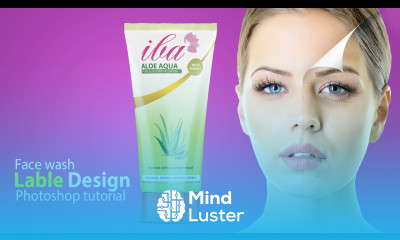 How to Product Packing Design In Photoshop Cc Face wash Label Design Vertex Graphic