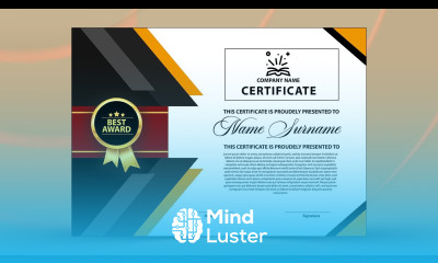 How To Make CERTIFICATE by Using Adobe Photoshop Certificate Design Vertex Graphic