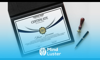 How to Professional Certificate Design in Photoshop Certificate Vertex Graphic
