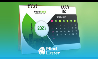 How to Desk Calendar Design in Photoshop Cc Happy New Year Calendar Design Vertex Graphic