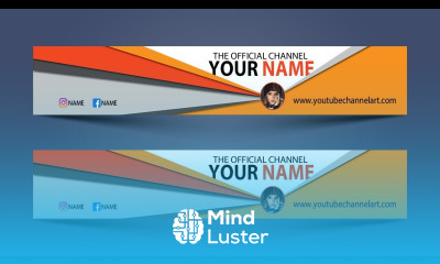 How to Make YouTube Channel Art 2020 Create YouTube channel Art In Illustrator Vertex Graphic