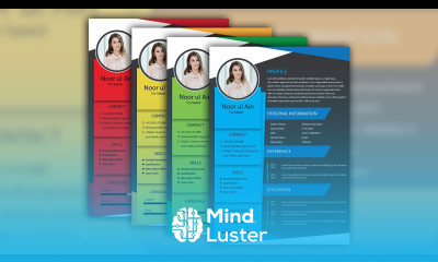 Job Winning Resume Cv Design in Adobe Illustrator Cc Professional Cv design Vertex Graphic