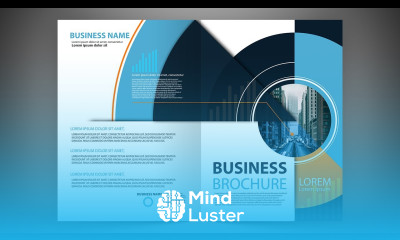 How to make Corporative Bi Fold Brochure Design in photoshop Cc Brochure Design