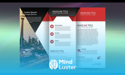 How to Trifold Brochure Design in Photoshop Brochure Design Vertex Graphic