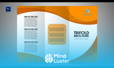 How to Design Company Brochure in Photoshop Flyer design Vertex Graphic