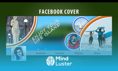 How to Create Facebook Cover Design Cover Design in Photoshop cc Vertex Graphic