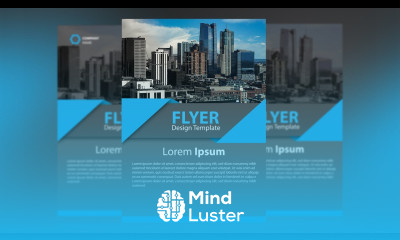 Professional Corporate Flyer Corporate Flyer Design Tutorial in Illustrator CC Vertex Graphic