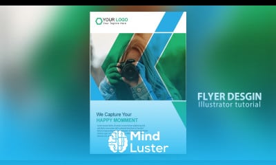 How to Flyer Design in Adobe Illustrator Cc Business Flyer Design Vertex Graphic