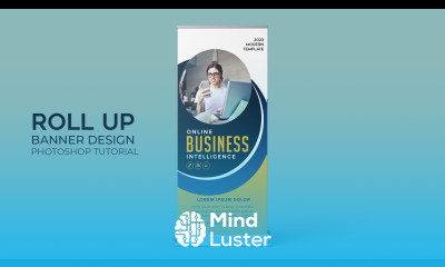 How to Make Business Roll Up in Photoshop CC Standee Design Vertex Graphic