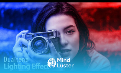 Quick Technique for Portrait Dual Lighting Effect In Photoshop Glowing Edges Vertex Graphic